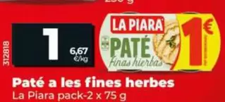 La Piara - Paté A Las Finas Hierbas 