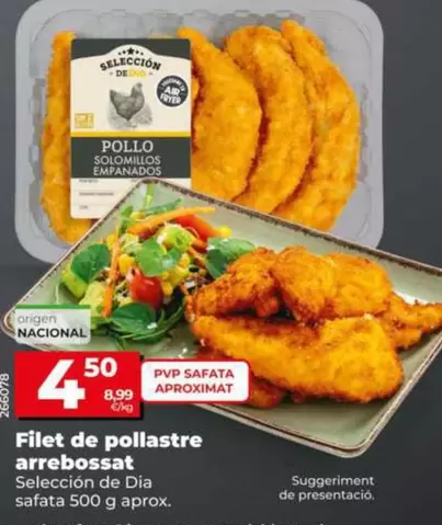 Seleccion De Dia - Solomillo De Pollo Empanado 