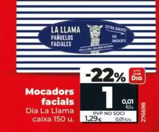 Dia La Llama - Panuelos Faciales 