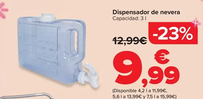Dispensador De Nevera