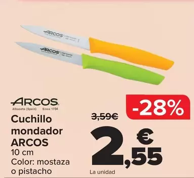 Arcos - Cuchillo Mondador 