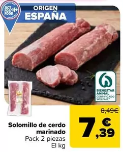 Solomillo De Cerdo Marinado