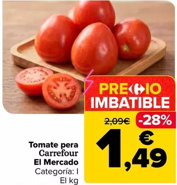 Carrefour El Mercado - Tomate Pera