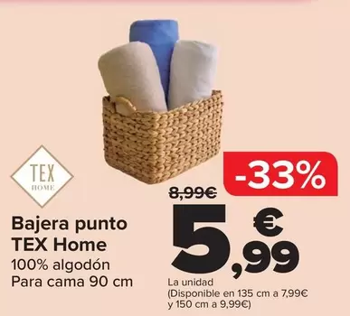Tex Home - Bajera Punto