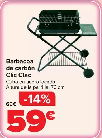 Barbacoa De Carbon Clic Clac