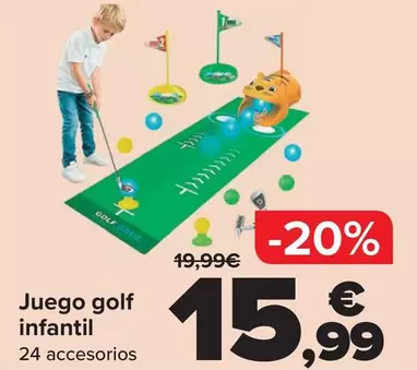 Juego Golf Infantil