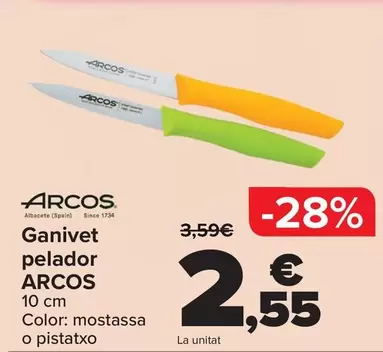 Arcos - Cuchillo Mondador 