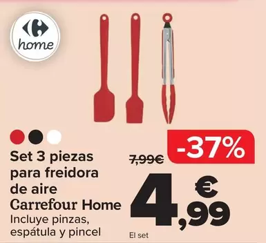 Carrefour Home - Set 3 Piezas Para Freidora De Aire