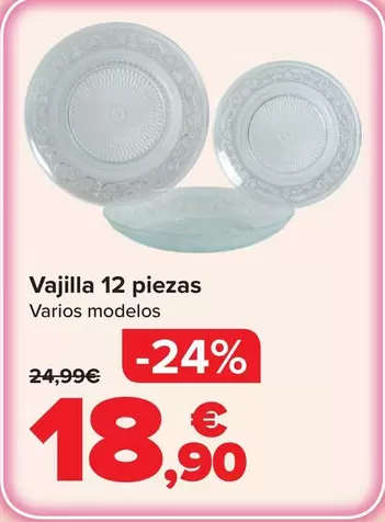 Vajilla 12 Piezas
