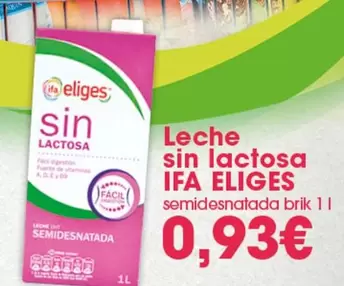 eliges - Leche Sin Lactosa