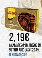 Albo - Calamares Pota Trozos En Su Tinta