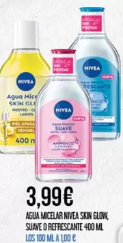 Nivea - Agua Micelar  Skin Glow
