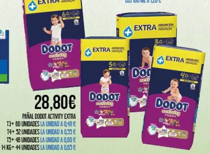 Dodot - Paña  Activity Extra