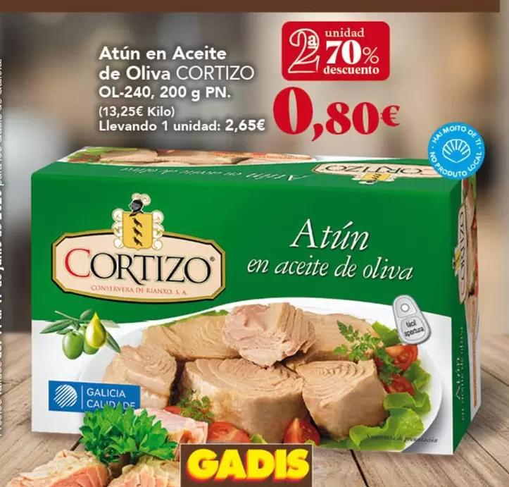 Cortizo - Atún En Aceite De Oliva