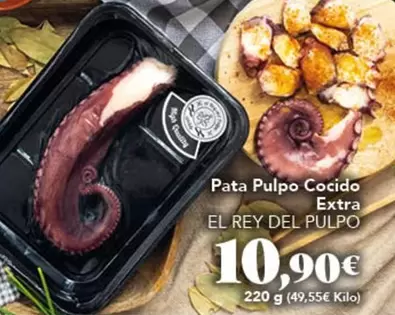 El Rey Pulpo - Pata Pulpo Cocido Extra