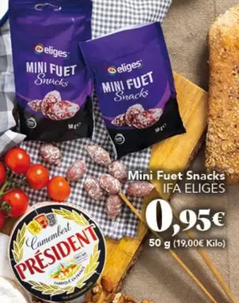 Ifa Eliges - Mini Fuet Snacks