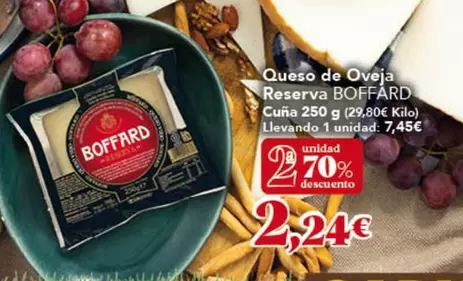 Boffard - Queso De Oveja Reserva Cuña