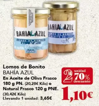 Lomos De Bonito En Aceite De Oliva Frasco Natural Frasco