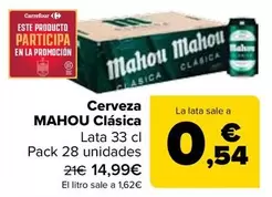 Mahou - Cerveza Clasica