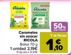 Ricola - Caramelos Sin Azucar