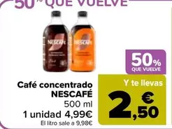 Nescafé - Cafe Concentrado