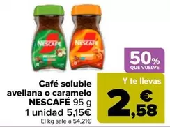 Nescafé - Cafe Soluble Avellana O Caramelo