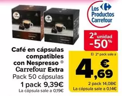 Carrefour - Cafe En Capsulas Compatibles Con Nespresso