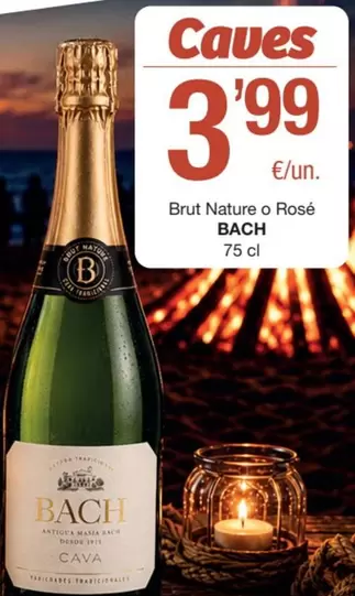 Bach - Brut Nature O Rosé