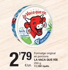 La vaca que ríe - Formatge Original En Porcions