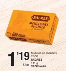 Sagres - Mesillones En Escabetx