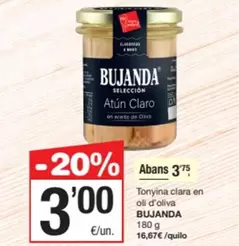 Bujanda - Tonyina Clara En Oli D'oliva