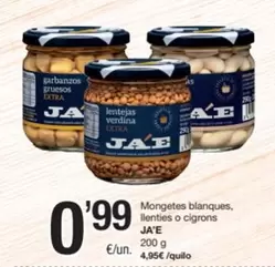 JAE - Mongetes Blanques, Llenties O Cigrons