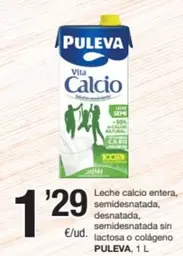 Puleva - Leche Calcio Entera