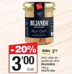 Bujanda - Atun Claro En Aceite De Oliva