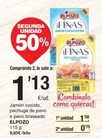 elpozo - Jamón Cocido, Pechuga De Pavo O Pavo Braseado