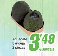Aguacate Bandeja