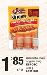elpozo - Salchicha Maxi Original King