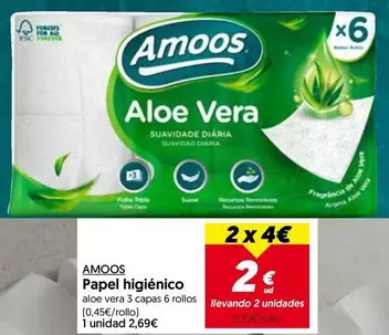 Amoos - papel higiénico