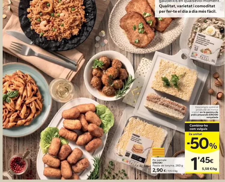 Eroski - Pastís De Tonyina
