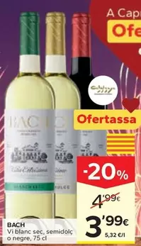 Bach - Vi Blanc Sec