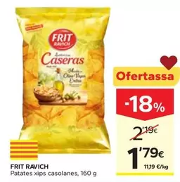 Frit Ravich - Patates Xips Casolanes