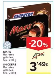 Mars - Barretes Gelades