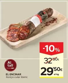 Productos Del Encinar - Xoriço Cular Iberic
