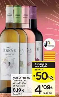 Masía Freyé - Vins