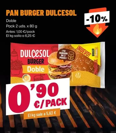 Dulcesol - Pan Burger