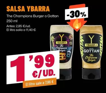 Ybarra - The Champions Burger O Gottan