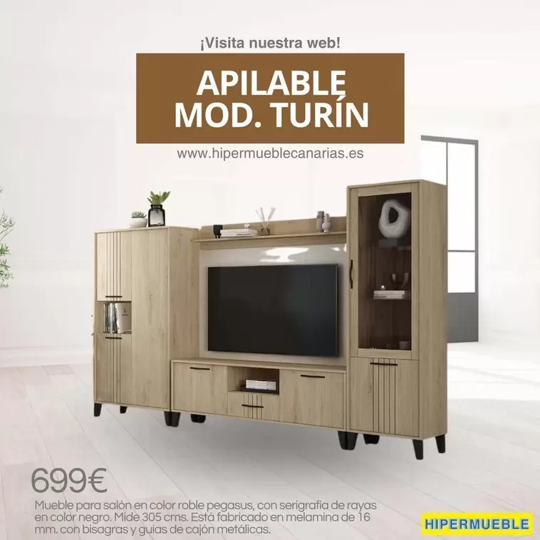 turin - Apilable Mod. Turín