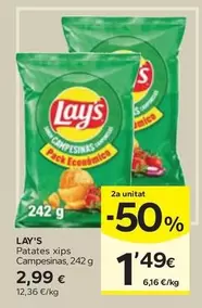 Lay's - Patates Xips Campesinas