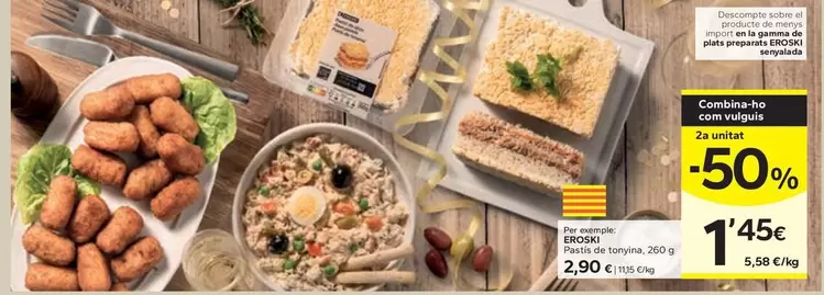 Eroski - Pastís De Tonyina