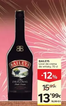 Baileys - Licor De Crema De Whisky